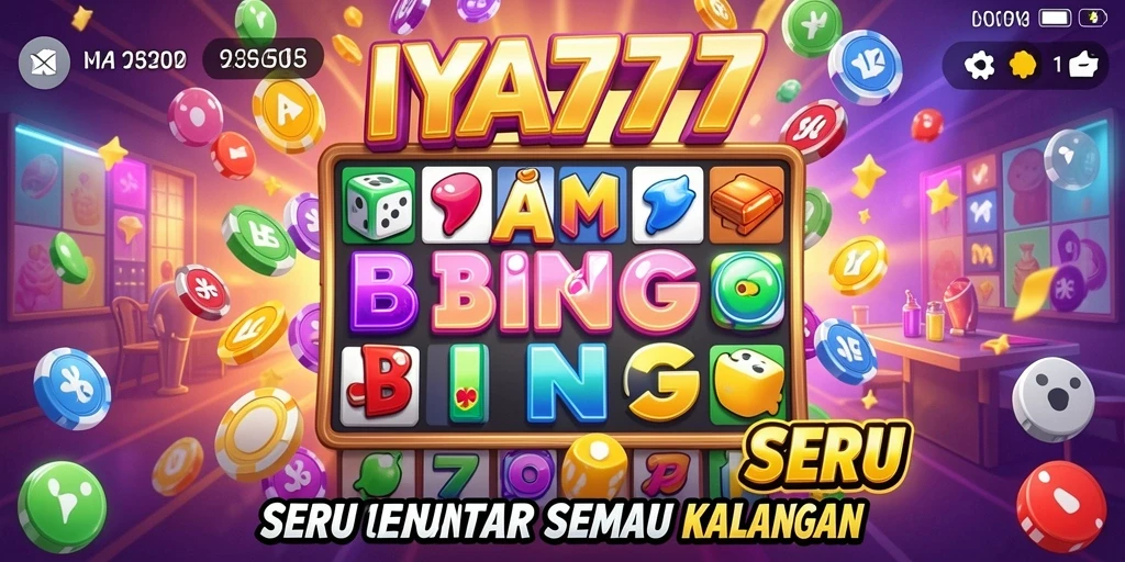 Screenshot utama IYA777 menampilkan gameplay Bingo yang menarik.