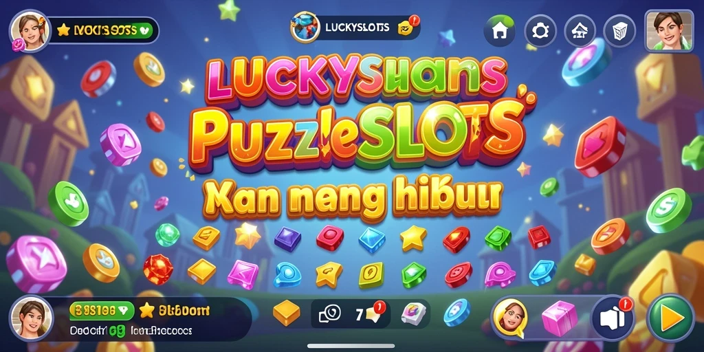 Tampilan gameplay seru LUCKYSLOTS yang menantang dan penuh warna.