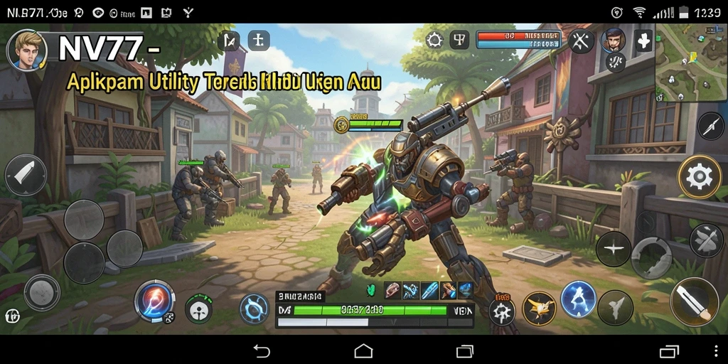Tampilan antarmuka NV77 dengan fitur Utility lengkap.
