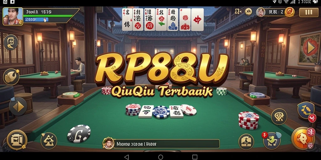 Tampilan gameplay seru dari RP888 dengan fitur QiuQiu.