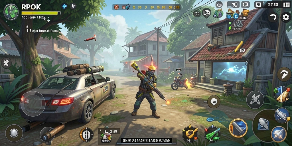 Screenshot utama RPOK menampilkan antarmuka aplikasi Utility yang terorganisir dengan baik.