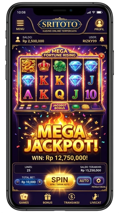 Paket APK sritoto versi 2.3.5 siap diunduh.